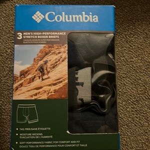 Size large Columbia boxers